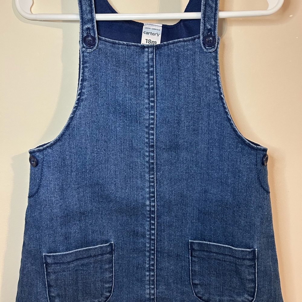 Carter's Blue Denim Overalls